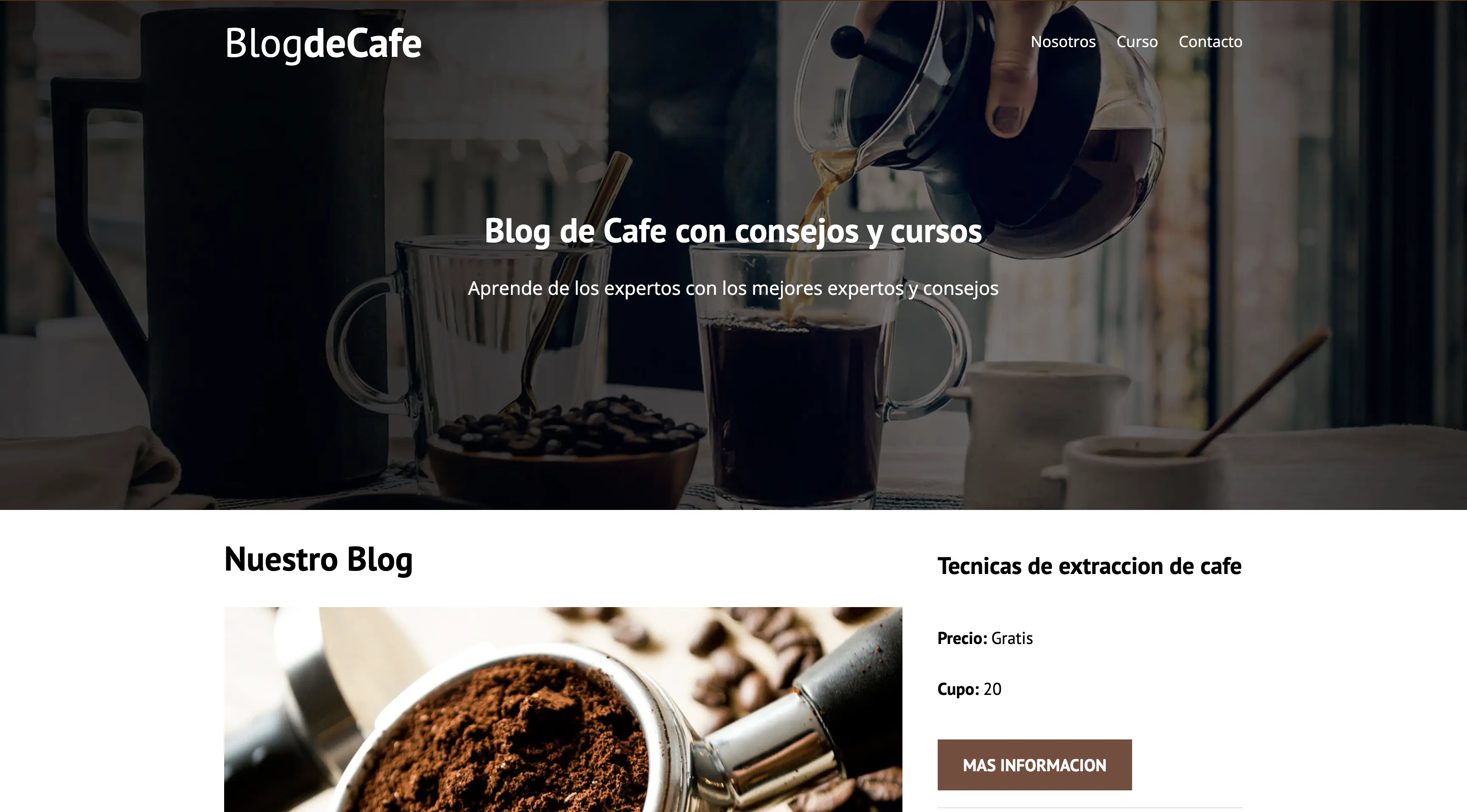 Blog Cafe